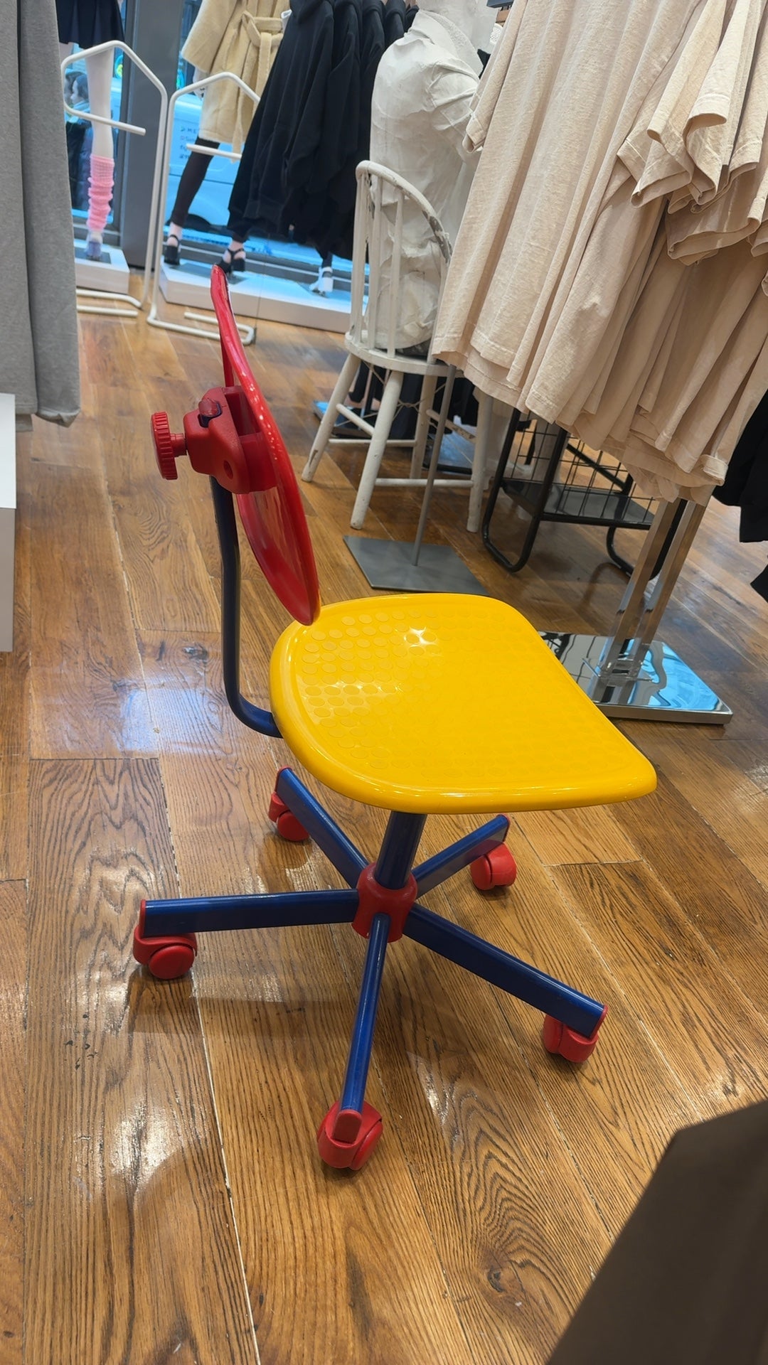 Vintage 1980s Kids Swivel Desk Chair