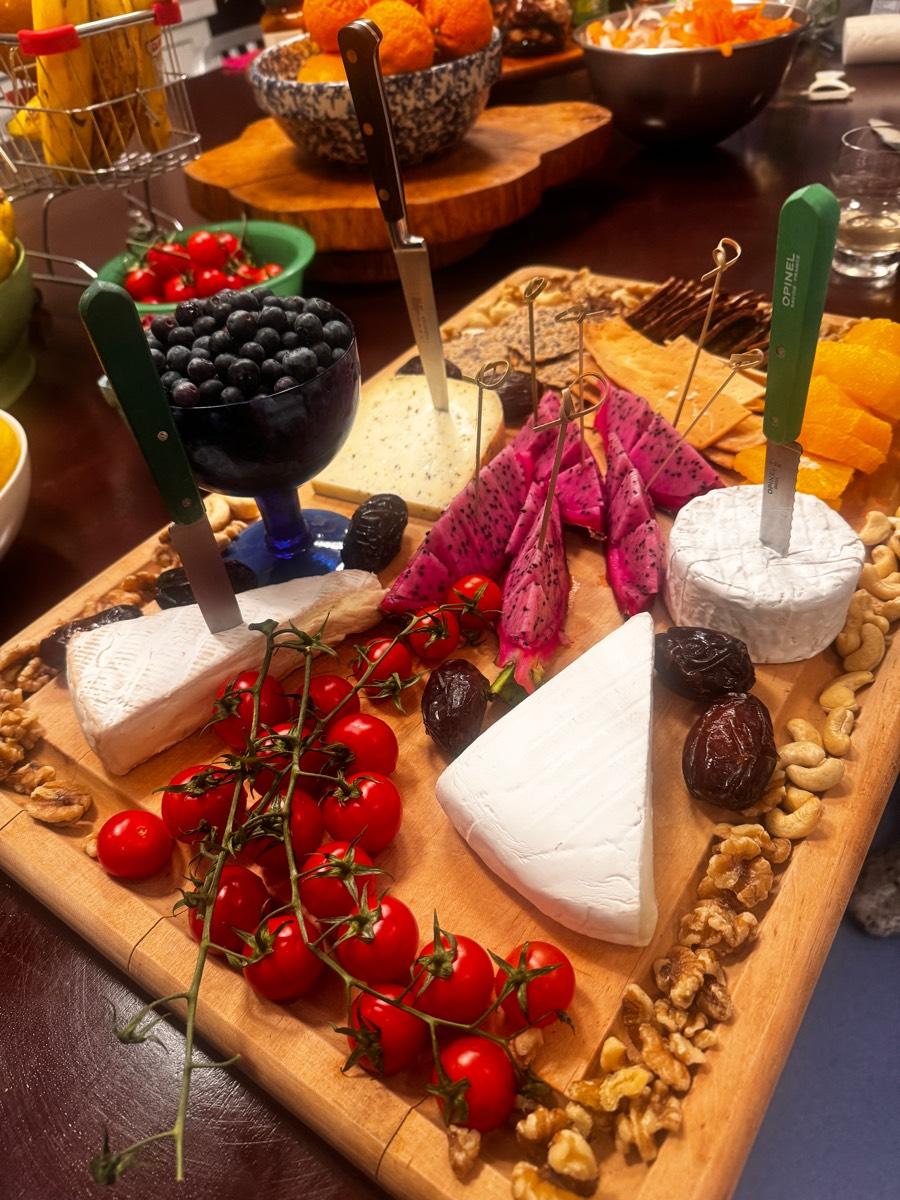 Custom Organic Vegetarian Charcuterie Board Service